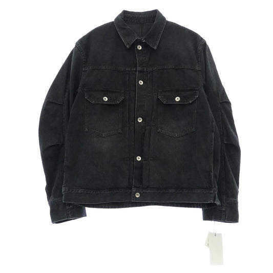 Sacai サカイ 26SS 26-03926M Denim Jacket デニム ジャケット ブラック系 4【極上美品】【中古】