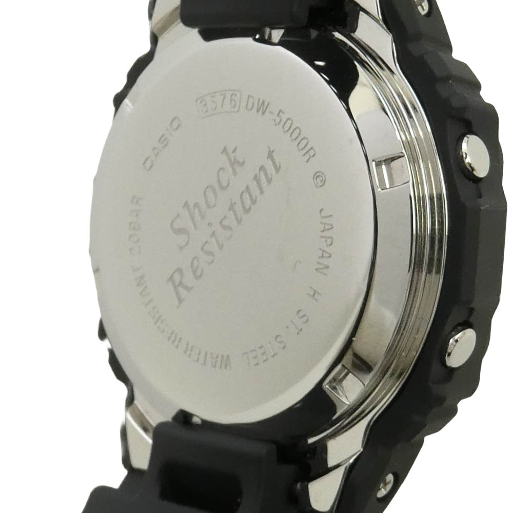 G-SHOCK ジーショック DW-5000R-1AJF DIGITAL 5000 SERIES 初代 復刻モデル デジタル 腕時計 ブラック系【極上美品】【中古】