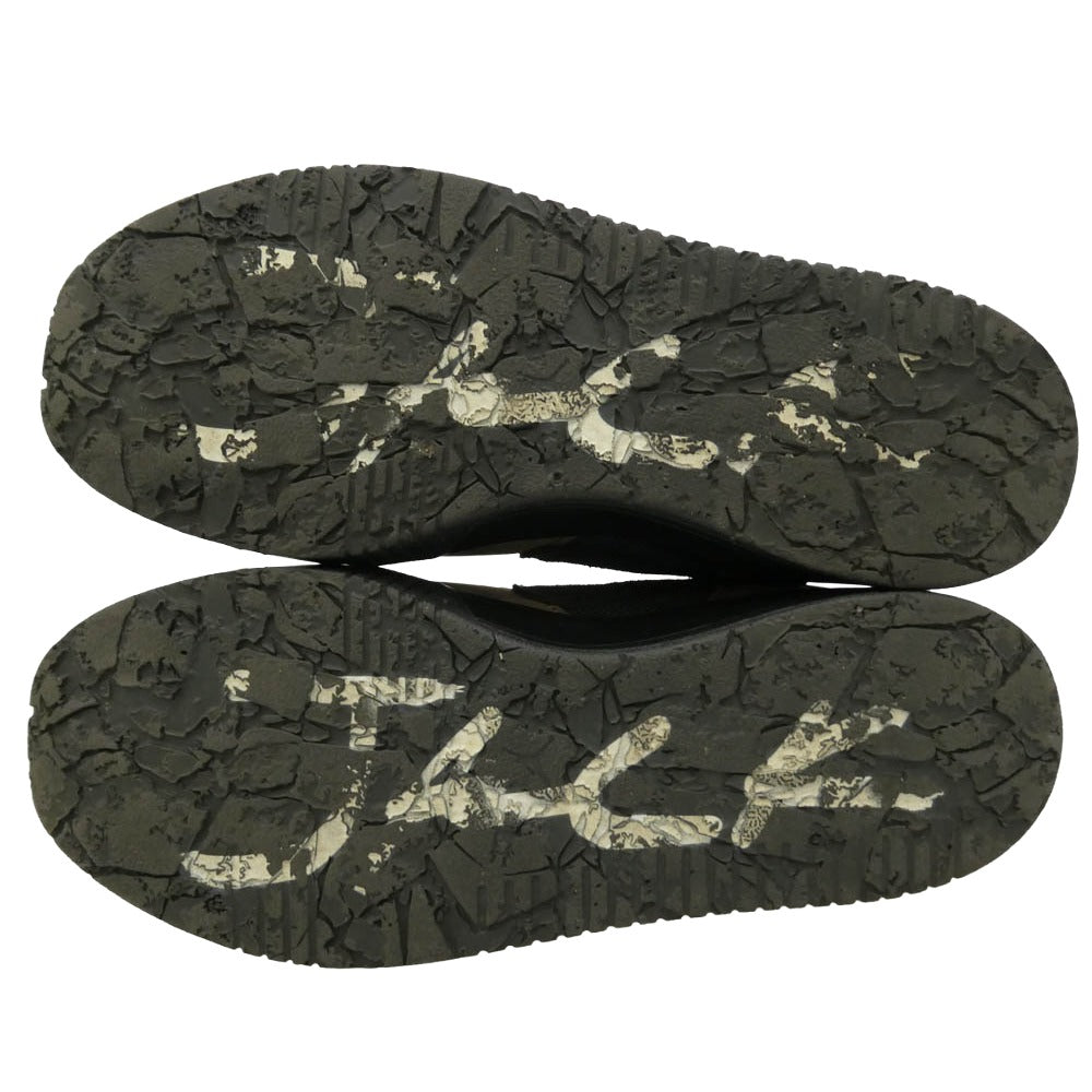 NIKE ナイキ FZ8117-204 【フェイクバスターズ鑑定済】× Travis Scott トラヴィススコット Jordan Jumpman Jack TR CJ1 T-Rexx Black and Dark Mocha ジョーダン ジャンプマンジャック ローカット スニーカー チャコール系 ブラック系 26.5cm【中古】