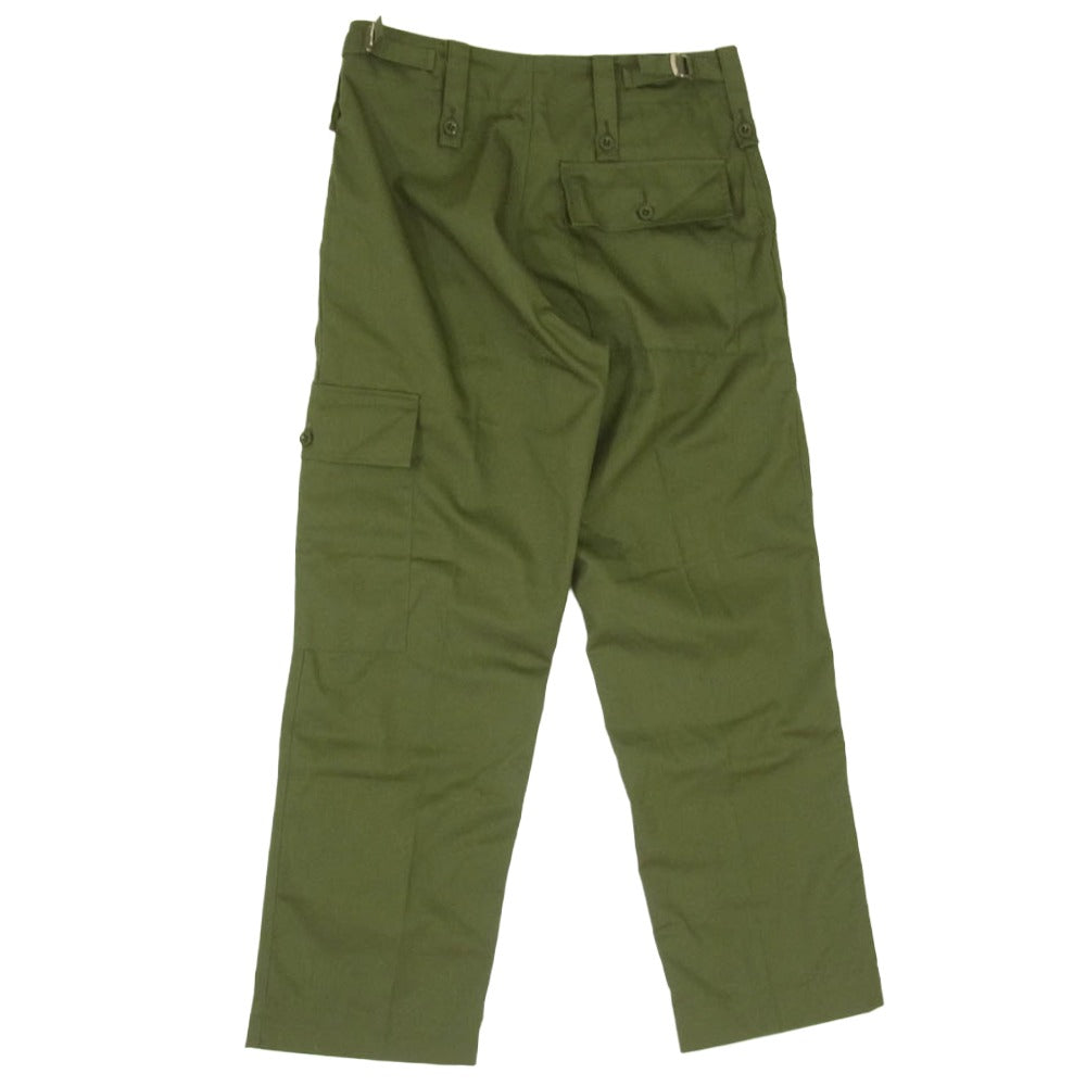 イギリス軍 8405-99-977-0505 ファティーグ カーゴ パンツ カーキ系 72/80/96【中古】