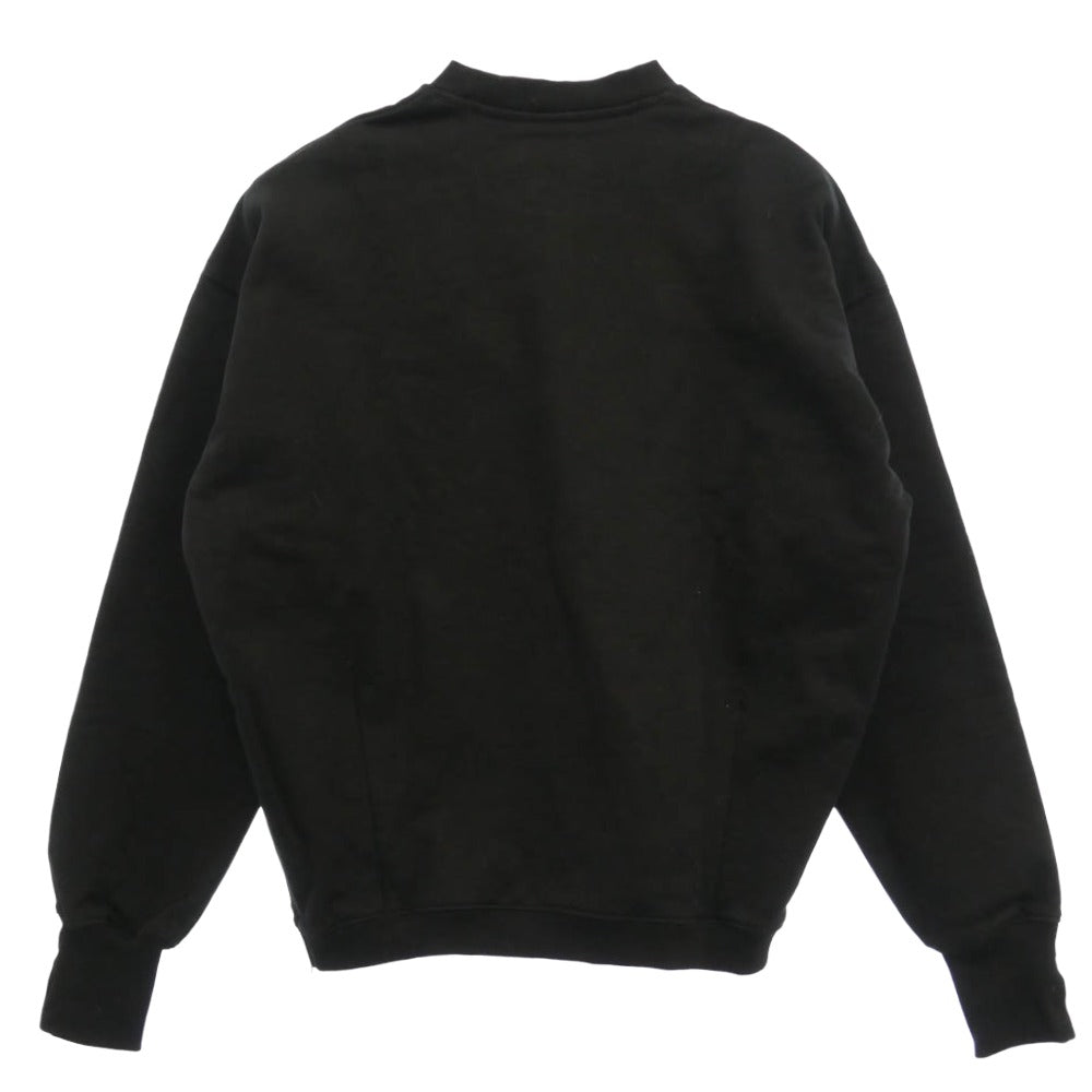 WIND AND SEA ウィンダンシー Cozy Crewneck Sweatshirt サイドジップ コージー クルーネック スウェットシャツ トレーナー ブラック系 S【中古】
