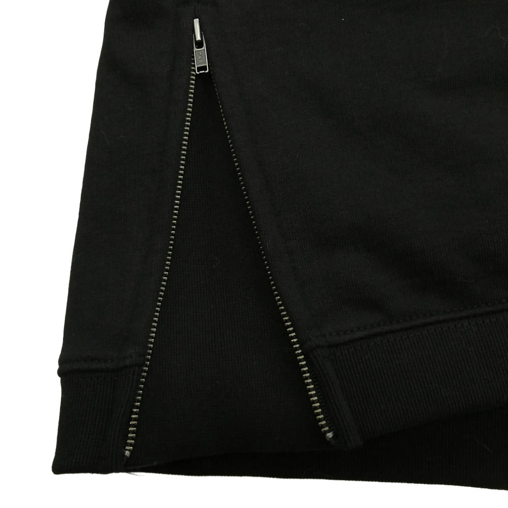 WIND AND SEA ウィンダンシー Cozy Crewneck Sweatshirt サイドジップ コージー クルーネック スウェットシャツ トレーナー ブラック系 S【中古】