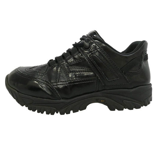 MAISON MARGIELA メゾンマルジェラ 19SS S37WS0451 Security Low Top Sneakers ビブラムソール セキュリティ ロー トップ ローカット スニーカー ブラック系 40【中古】