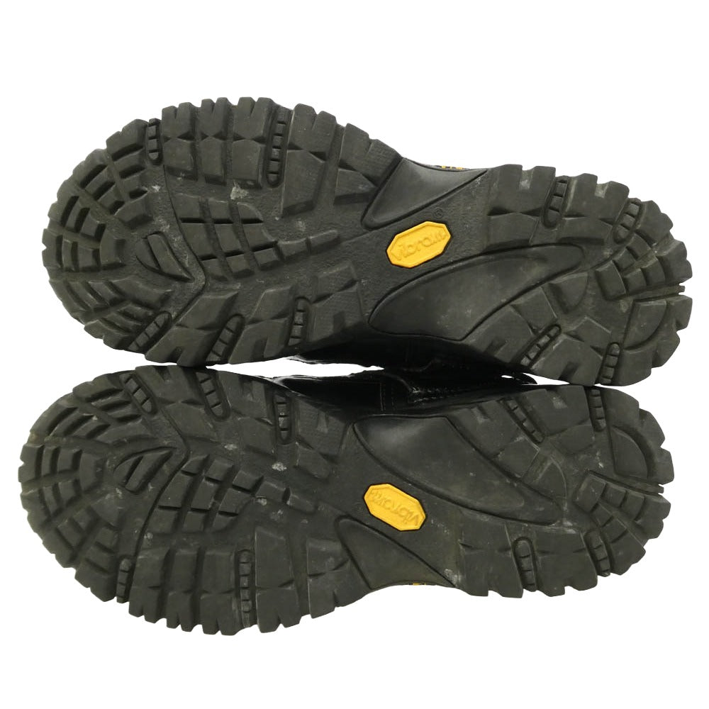 MAISON MARGIELA メゾンマルジェラ 19SS S37WS0451 Security Low Top Sneakers ビブラムソール セキュリティ ロー トップ ローカット スニーカー ブラック系 40【中古】