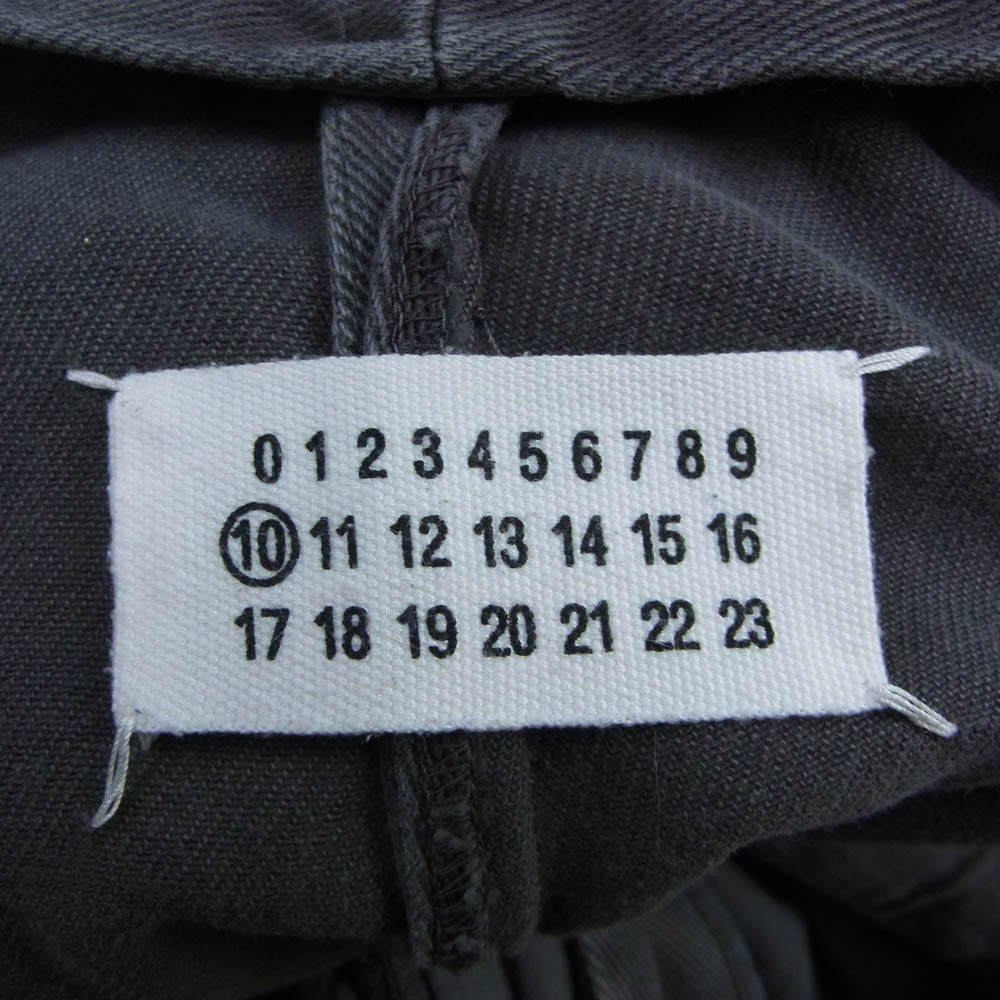 MAISON MARGIELA メゾンマルジェラ 11SS S30KA0239 ここのえタグ 四つタグ McQUEEN PANTS マックイーン パンツ 44 グレー系【中古】 MAISON MARGIELA メゾンマルジェラ 11SS S30KA0239 ここのえタグ 四つ