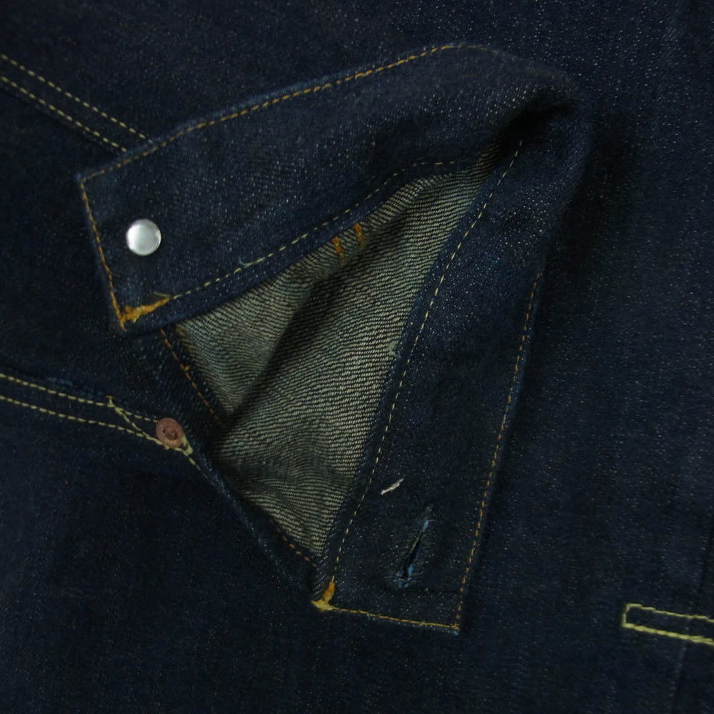 STUDIO D’ARTISAN ステュディオダルチザン SD-491 G3 1st タイプ ダラシ織り デニム ジャケット インディゴブルー系 OW 42【美品】【中古】