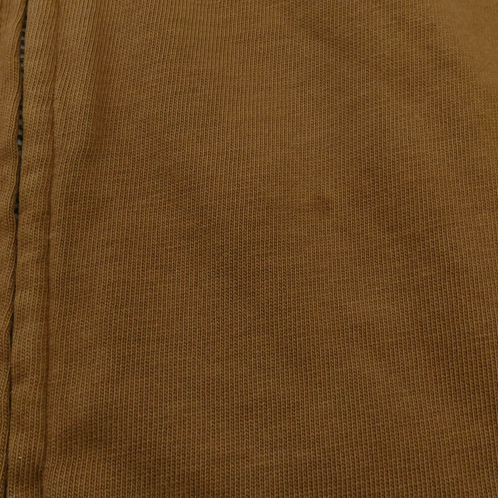 ウィリーチャバリア WISM HEAVY BUFFALO ZIP HOODIE ヘビー バッファロー ダブルフェイス ジップアップ フーディー パーカー ブラウン系 L【中古】