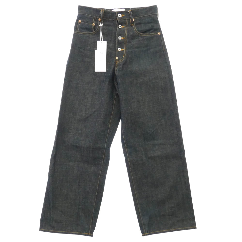 SUGARHILL シュガーヒル 116240273 Classic Denim Pants CLASS002 クラシック ボタンフライ シンチバック デニム パンツ 30 ブラック系 30【美品】【中古】