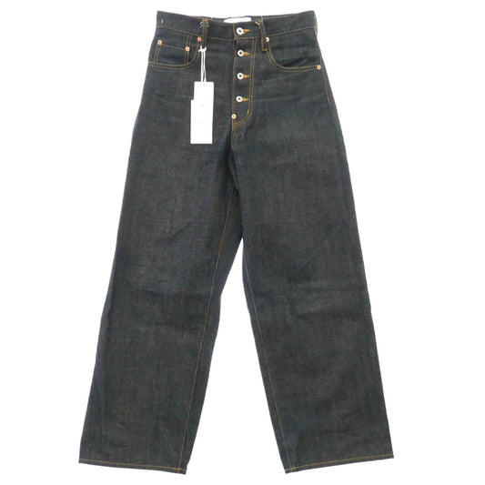SUGARHILL シュガーヒル 116240273 Classic Denim Pants CLASS002 クラシック ボタンフライ シンチバック デニム パンツ 30 ブラック系 30【美品】【中古】