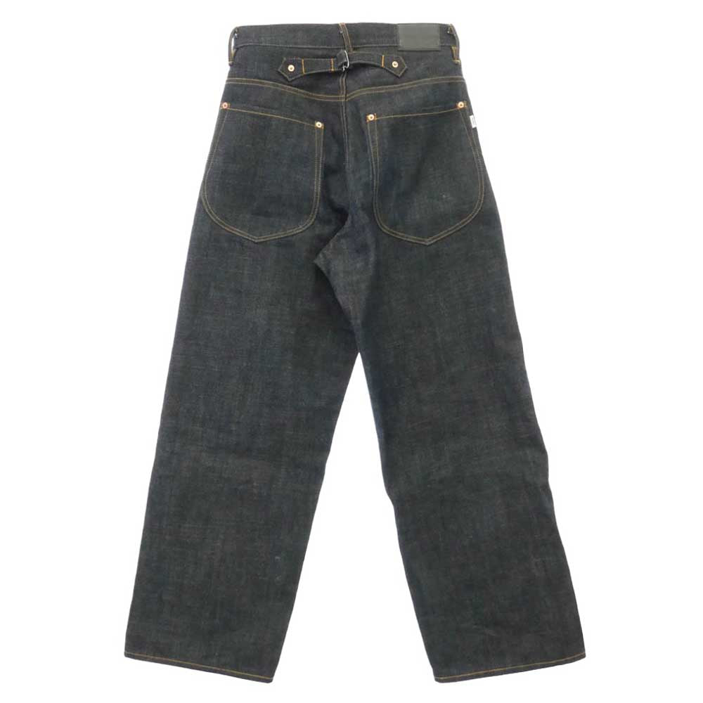 SUGARHILL シュガーヒル 116240273 Classic Denim Pants CLASS002 クラシック ボタンフライ シンチバック デニム パンツ 30 ブラック系 30【美品】【中古】