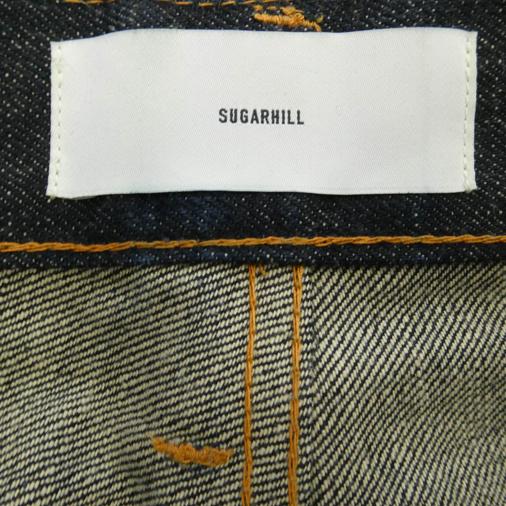 SUGARHILL シュガーヒル 116240273 Classic Denim Pants CLASS002 クラシック ボタンフライ シンチバック デニム パンツ 30 ブラック系 30【美品】【中古】