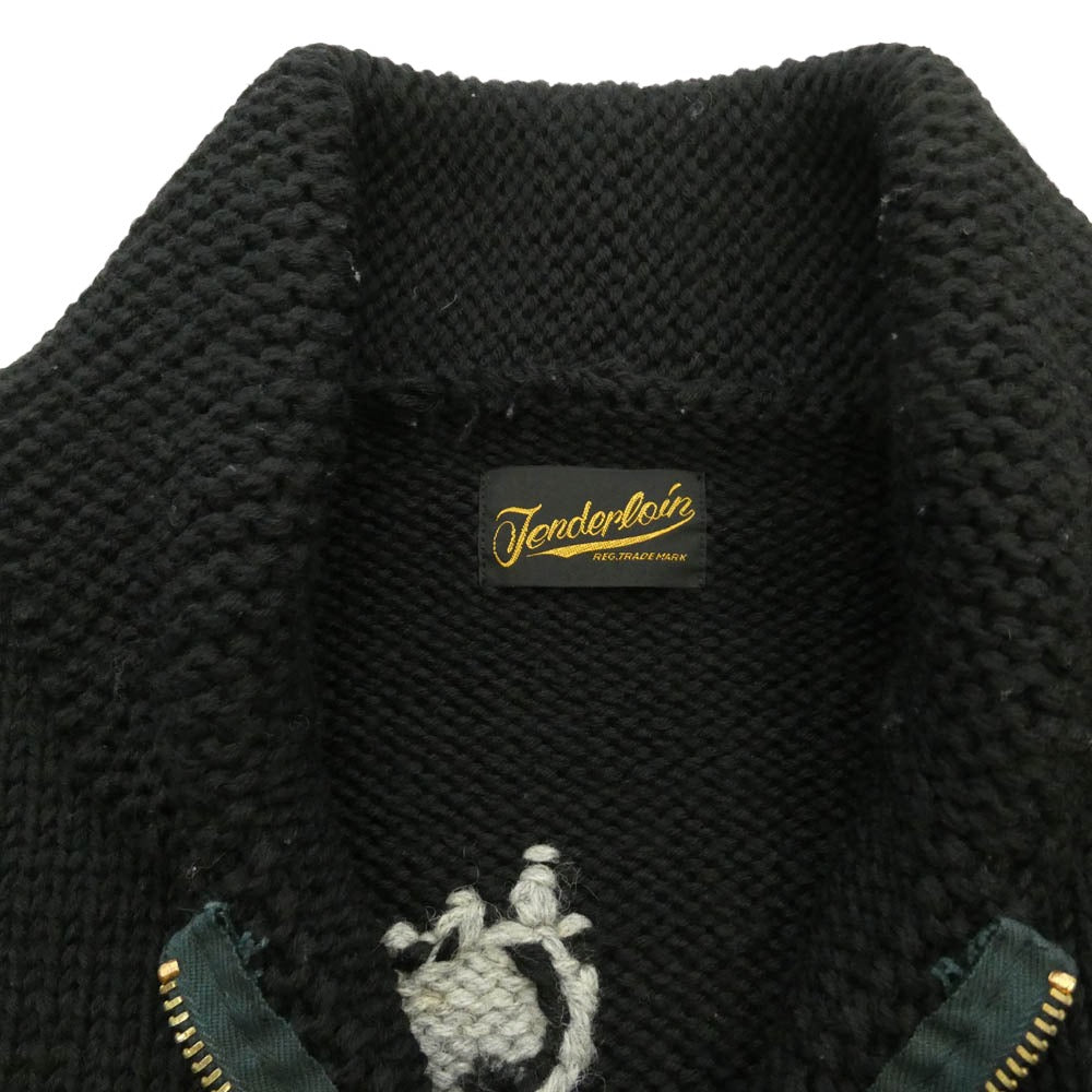 TENDERLOIN テンダーロイン T-COWICHAN WOLF カウチン ウルフ ニット