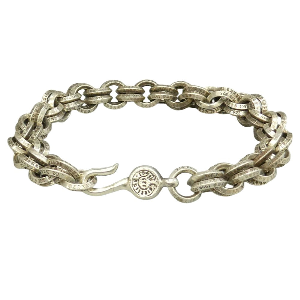 CHROME HEARTS クロムハーツ（原本無） DOUBLE B RING ダブルBリング ブレスレット シルバー系【中古】