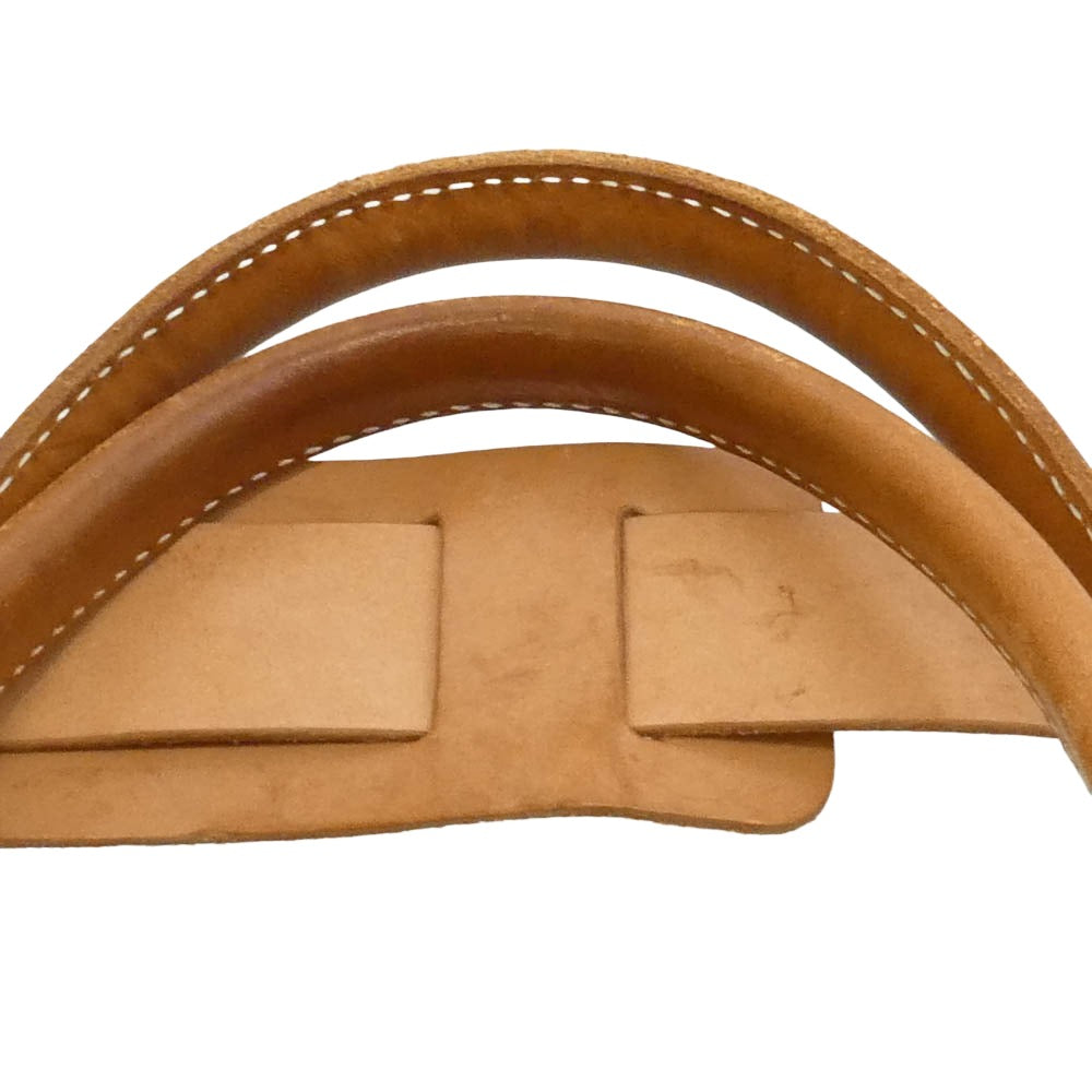 Nudie Jeans ヌーディージーンズ ISAKSSON BAG レザー切替 デニム ボストンバッグ インディゴブルー系 ブラウン系【中古】
