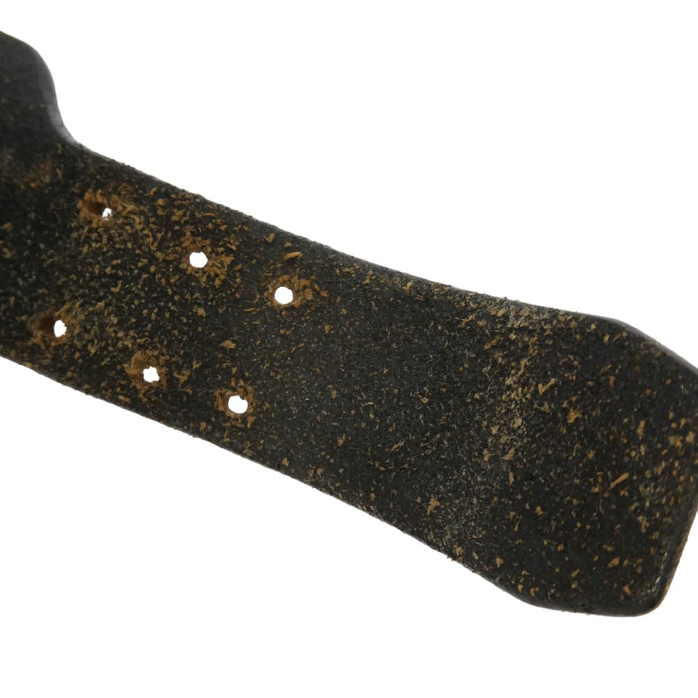 STOPLIGHT ストップライト Sunrise Studs Boots Leather Bracelet サンダーメタル付き サンライズスタッズ ブーツレザー ブレスレット 黒×黄×銀 マルチカラー系【中古】