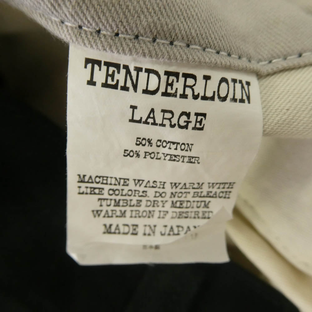 TENDERLOIN テンダーロイン T-BDP T/C SHORTS ツイル フリスコ ショート パンツ ショーツ グリーン系 L【中古】