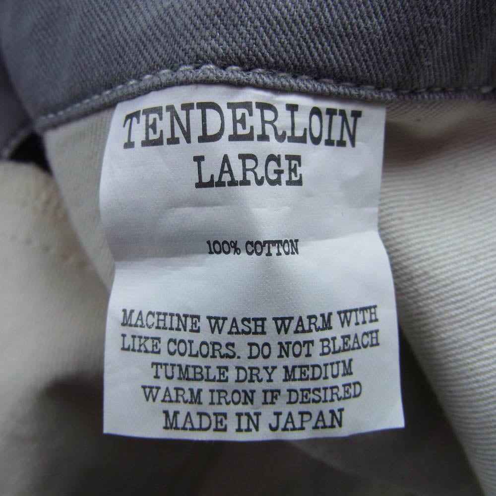 TENDERLOIN テンダーロイン T-BDP 2 PIQUE ピケ フリスコ パンツ ブラック系 L【中古】