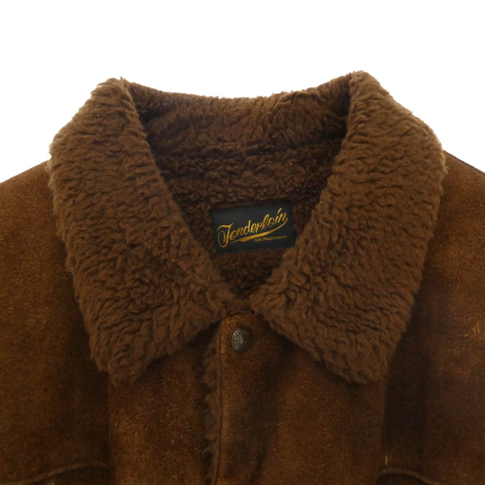 10ＡＷテンダーロイン サドル スウェード ジ TENDERLOIN テンダーロイン 10AW T-SADDLE SUEDE JKT サドル スエード