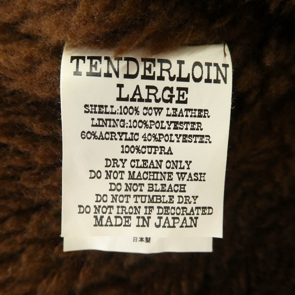TENDERLOIN テンダーロイン 10AW T-SADDLE SUEDE JKT サドル スエード