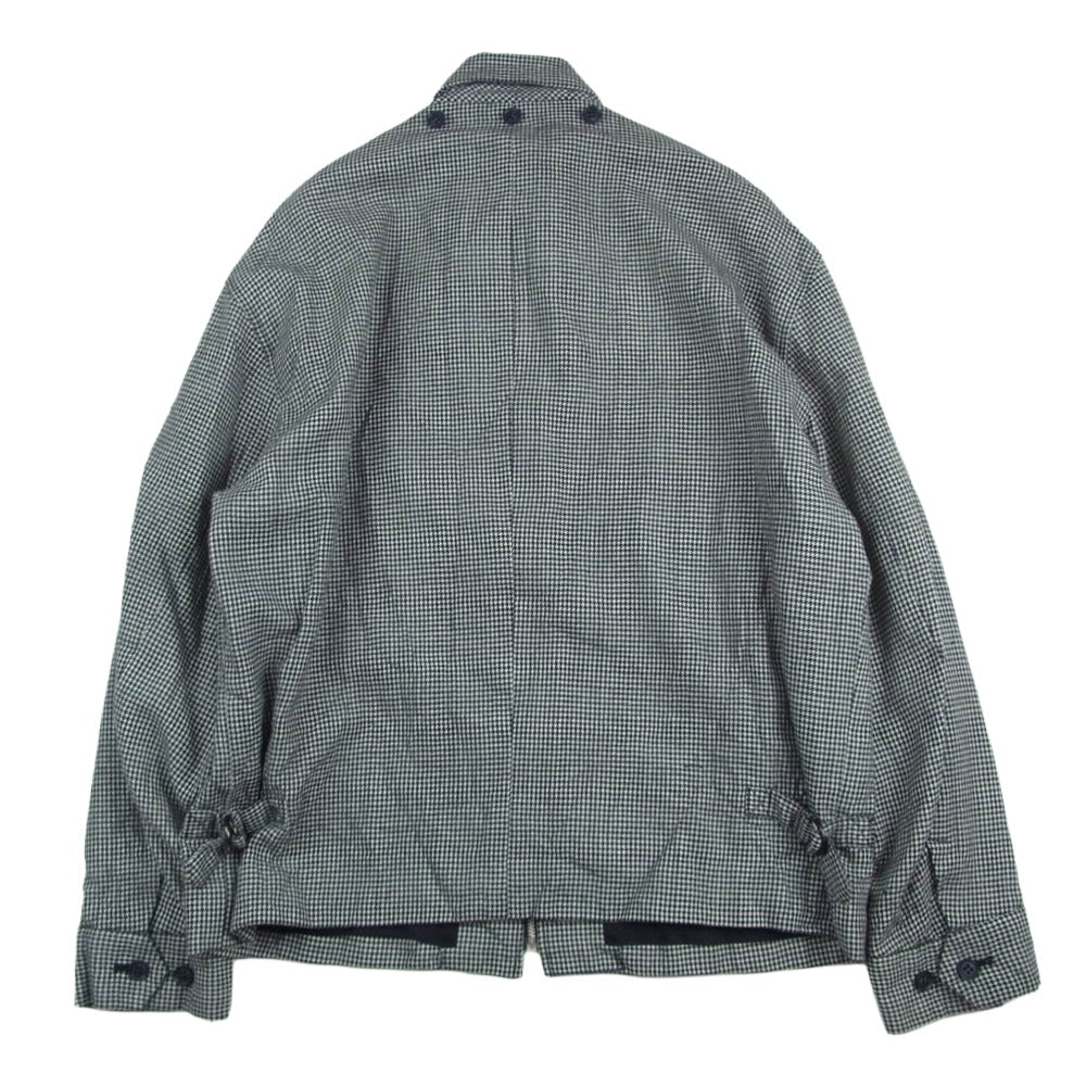 MILKBOY ミルクボーイ オールド 日本製 ハウンドトゥース スウィングトップ ウールブルゾン ジップジャケット ブラック系 ホワイト系【中古】