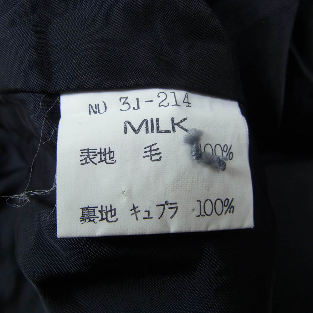 MILKBOY ミルクボーイ オールド 日本製 ハウンドトゥース スウィングトップ ウールブルゾン ジップジャケット ブラック系 ホワイト系【中古】