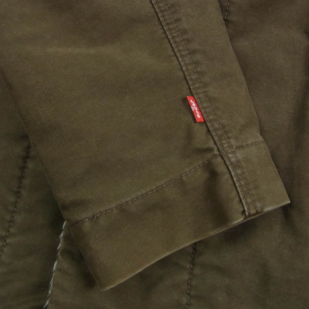 Levi's リーバイス 70810-46 襟ボア ウエスタン ジャケット ブラウン系 L【中古】