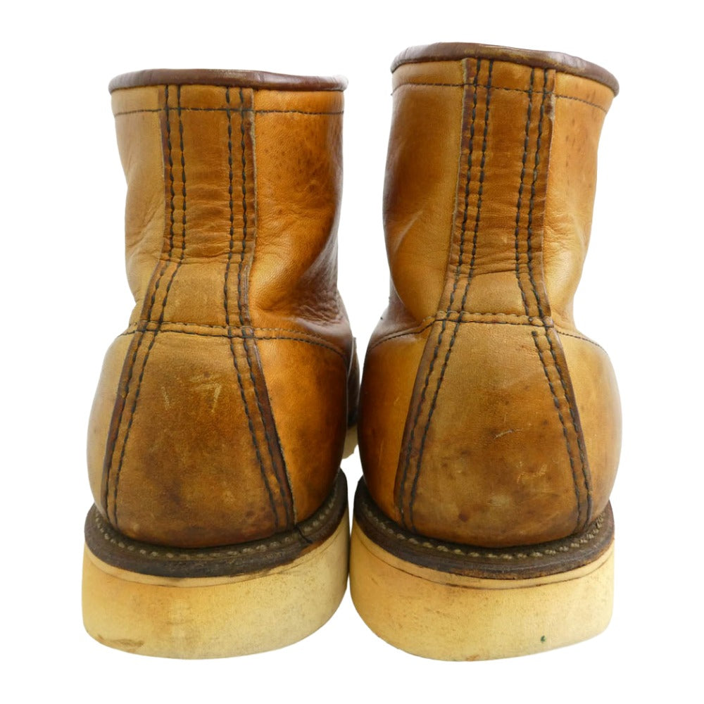 RED WING レッドウィング 875 90s 6-inch Classic Moc 6インチ クラシックモック ブーツ ライトブラウン系 8E【中古】
