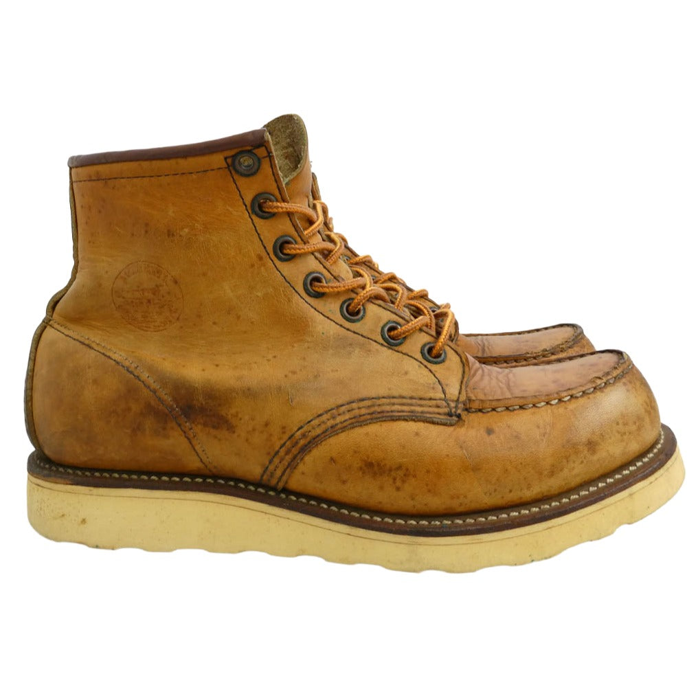 RED WING レッドウィング 875 90s 6-inch Classic Moc 6インチ クラシックモック ブーツ ライトブラウン系 8E【中古】