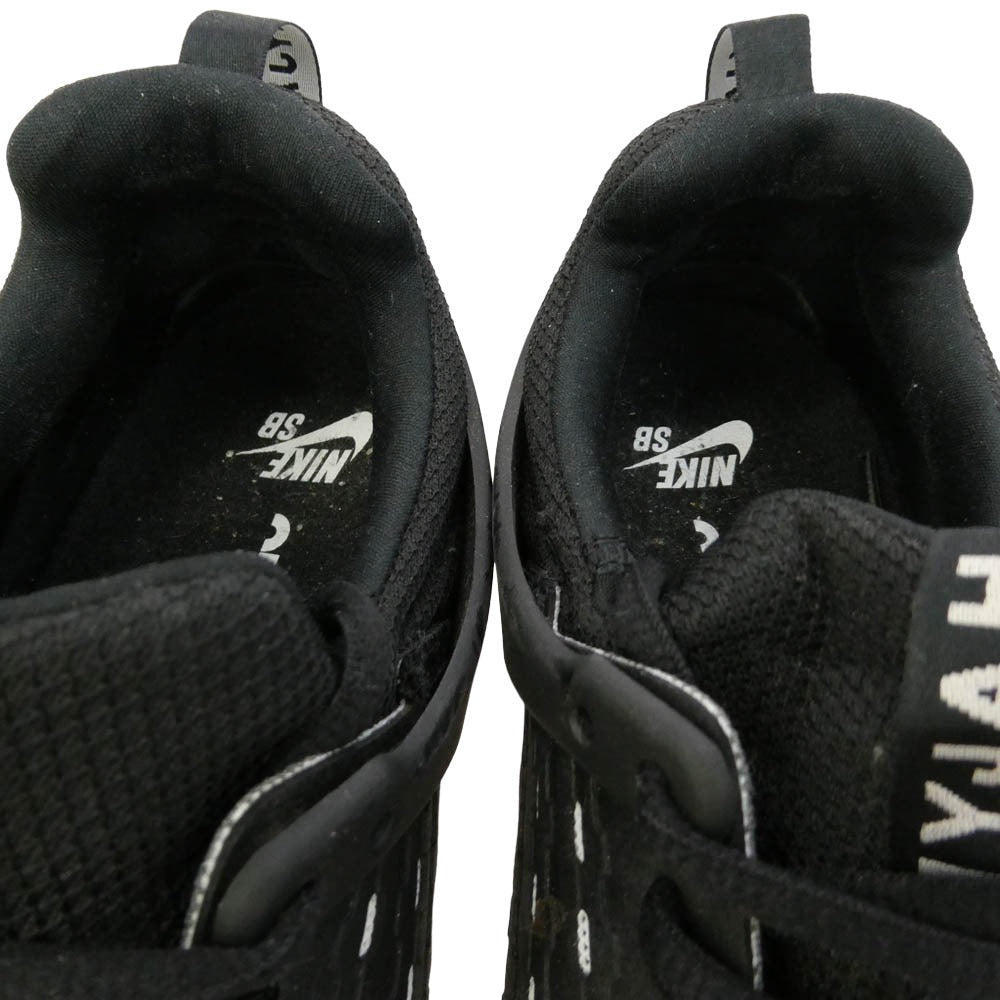 NIKE ナイキ DV7896-001 SB Zoom Nyjah 3 SB ズーム ナイジャ3 ローカットスニーカー ブラック系 26.5cm【中古】