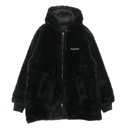 Supreme シュプリーム 17AW Reversible Sherpa Work Parka リバーシブル シェルパ ワーク パーカ ジャケット ブラック系 M【中古】