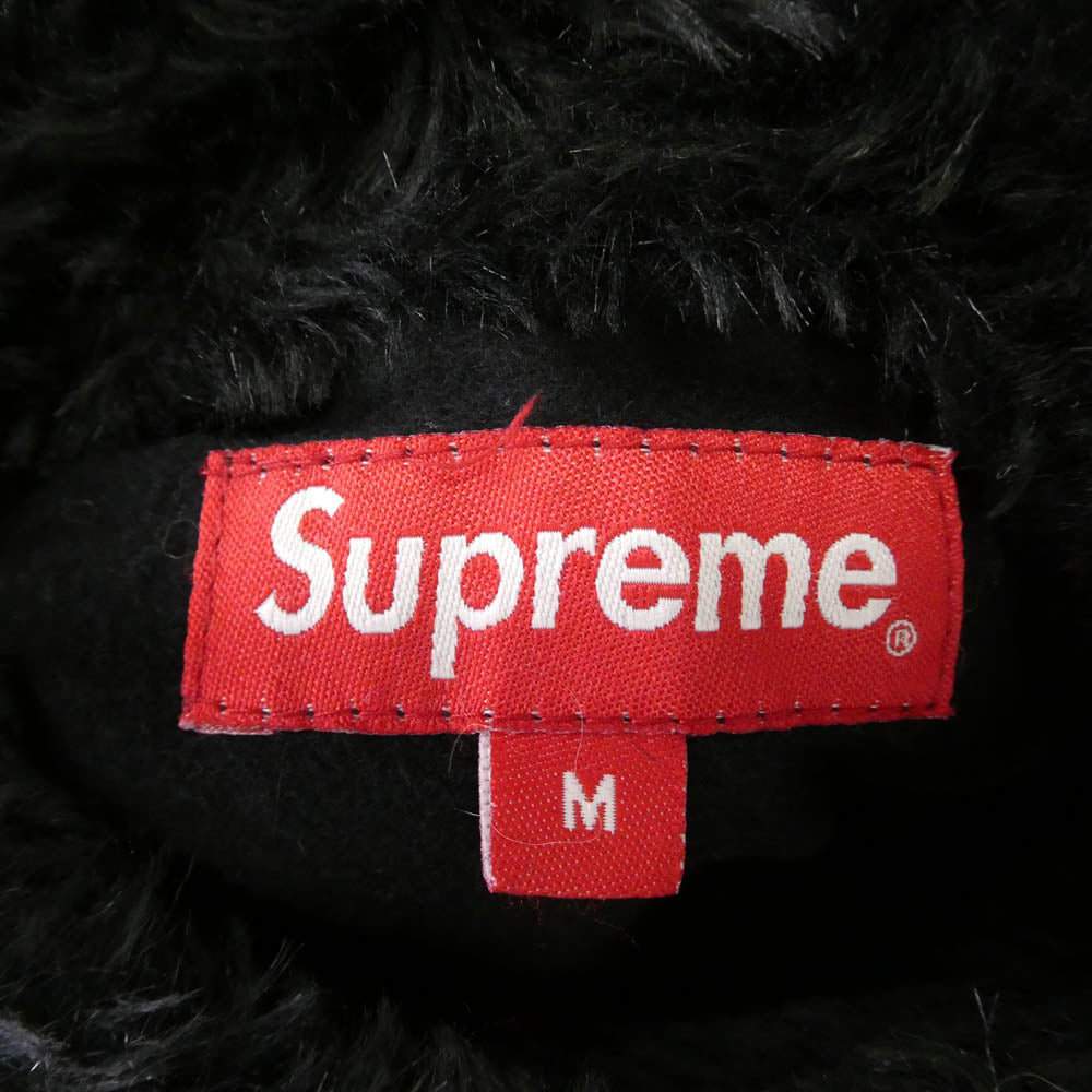 Supreme シュプリーム 17AW Reversible Sherpa Work Parka リバーシブル シェルパ ワーク パーカ ジャケット ブラック系 M【中古】