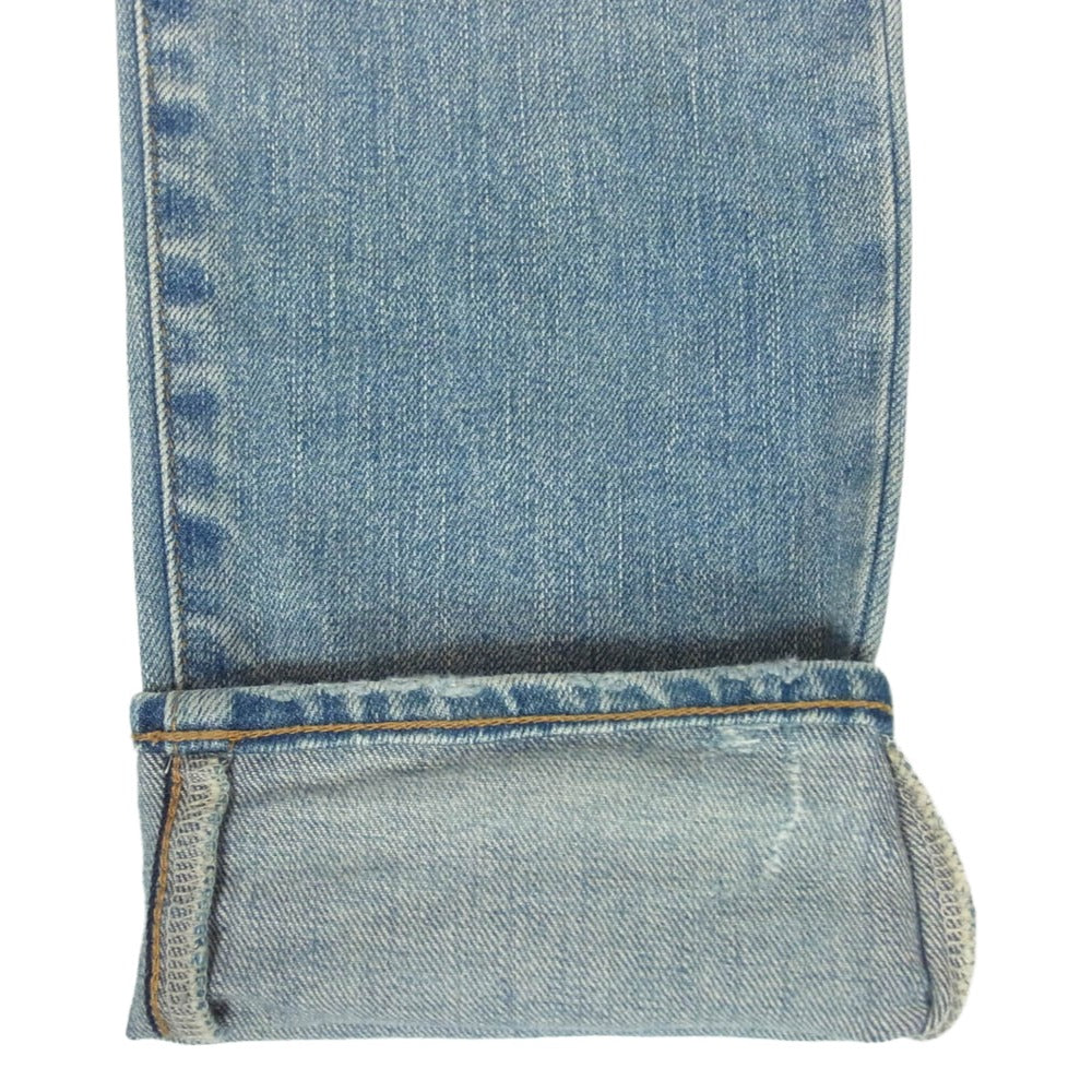 SAINT LAURENT サンローラン 16AW 391659 Y847M エディ期 Destroyed Skinny Jeans デストロイ ダメージ スキニー デニム パンツ インディゴブルー系 31【中古】