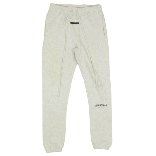 FEAR OF GOD フィアオブゴッド ESSENTIALS エッセンシャルズ ドローコード スウェット パンツ グレー系 M【中古】