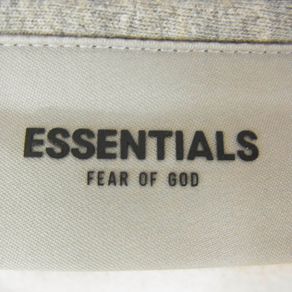 FEAR OF GOD フィアオブゴッド ESSENTIALS エッセンシャルズ ロゴ スウェット トレーナー グレー系 M【中古】