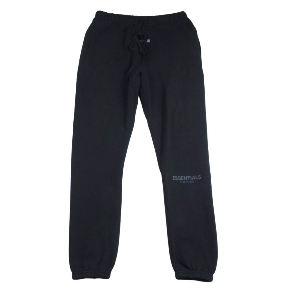 FEAR OF GOD フィアオブゴッド ESSENTIALS エッセンシャルズ ドローコード スウェットパンツ ブラック系 S【中古】