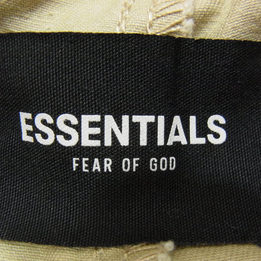 FEAR OF GOD フィアオブゴッド ESSENTIALS エッセンシャルズ チノ イージー カーゴ パンツ ブラウン系 S【中古】