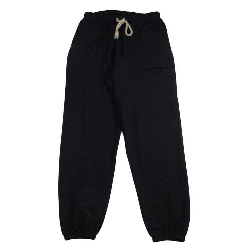 FEAR OF GOD フィアオブゴッド ESSENTIALS エッセンシャルズ ドローコード スウェットパンツ ブラック系 S【中古】