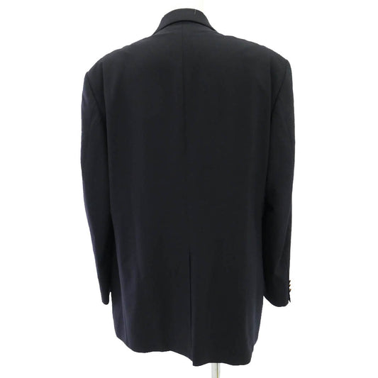 Brooks Brothers ブルックスブラザーズ STRETCH ストレッチ 紺ブレ ウール テーラードジャケット ブラック系 44R【中古】
