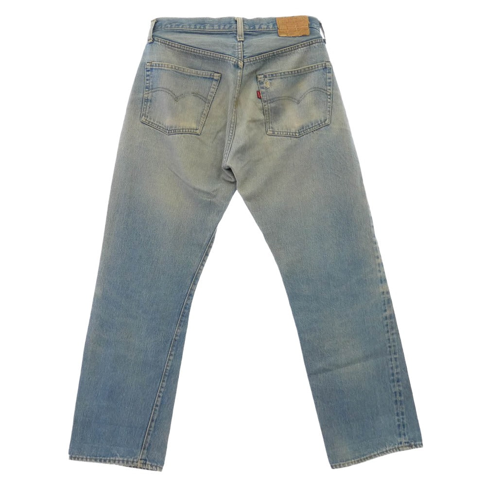 Levi's リーバイス VINTAGE ヴィンテージ 501 66後期 ボタン裏刻印6 デニムパンツ インディゴブルー系 33【中古】