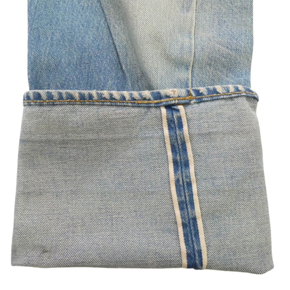 Levi's リーバイス VINTAGE ヴィンテージ 501 66後期 ボタン裏刻印6 デニムパンツ インディゴブルー系 33【中古】