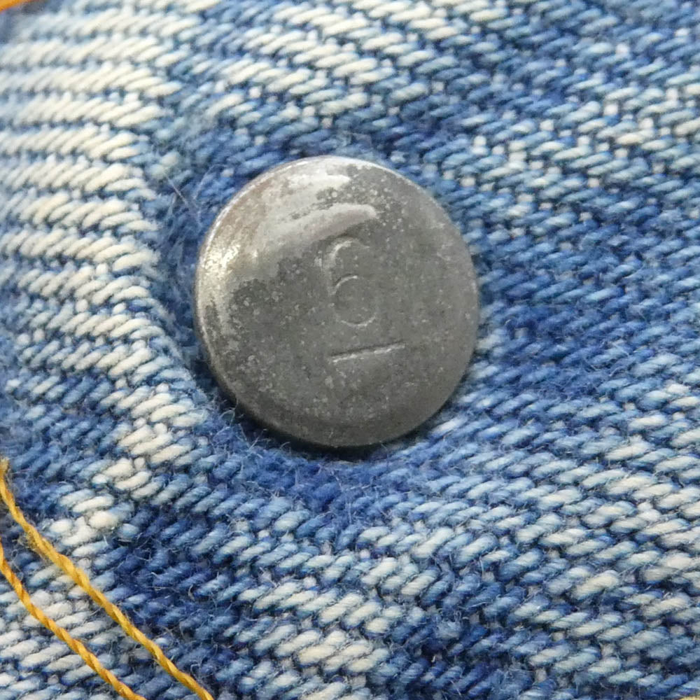 Levi's リーバイス VINTAGE ヴィンテージ 501 66後期 ボタン裏刻印6 デニムパンツ インディゴブルー系 33【中古】