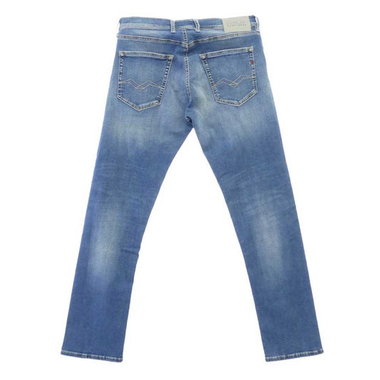 リプレイ GROVER ストレート ジーンズ デニムパンツ インディゴブルー系 33【美品】【中古】