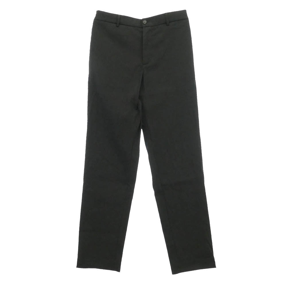 MONCLER モンクレール L10912A00020 PANTALONE SPORTIVO テクニカルリネンブレンド素材 パンタローネ スポルティーボ パンタロン イージー スラックスパンツ ブラック系 44【中古】