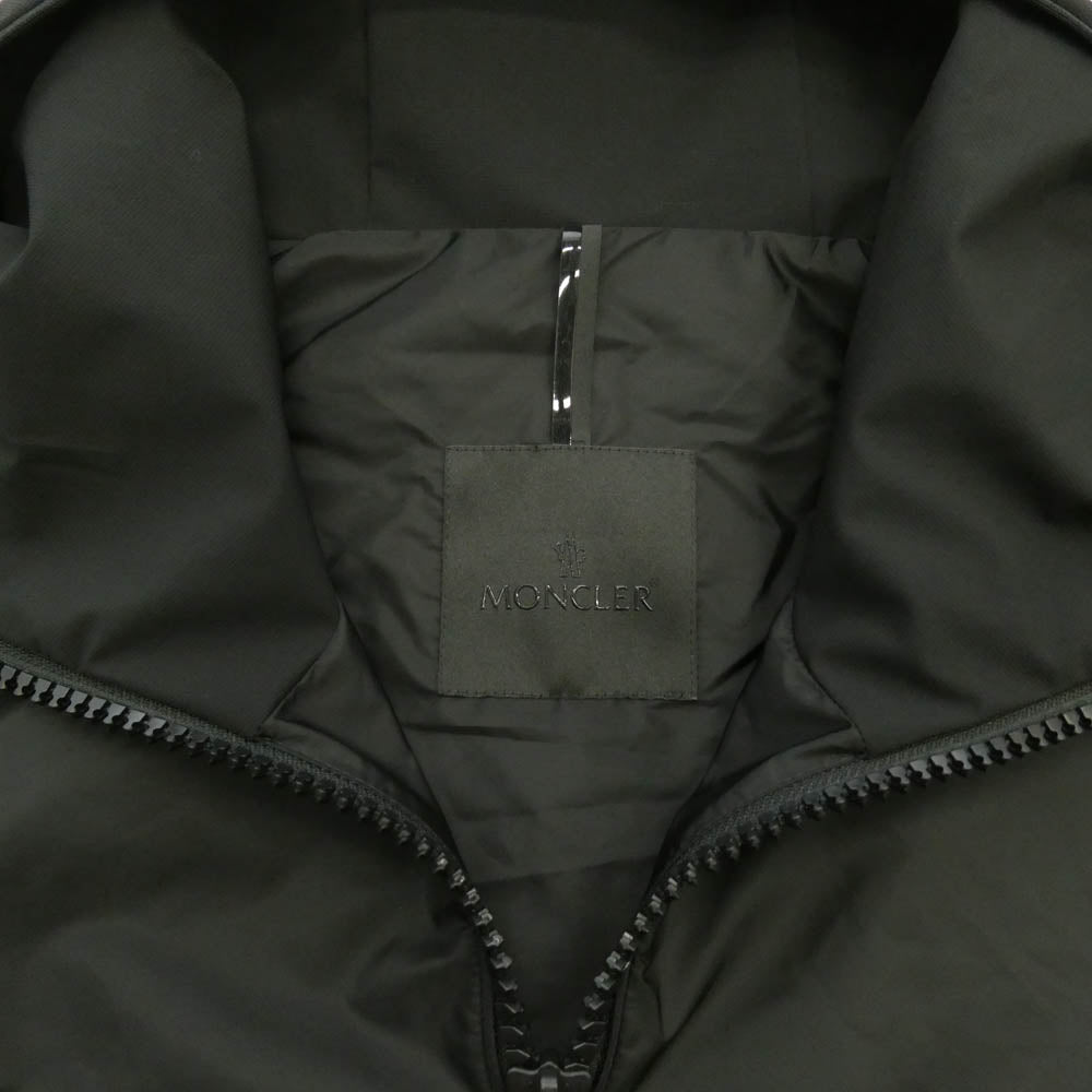 MONCLER モンクレール L10911A00026 GALVESTON GIUBBOTTO ガルベストン ウィンドブレーカー フーデッド ジップアップ ジャケット ブラック系 3【中古】
