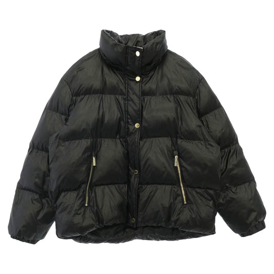 Michael Kors マイケルコース MK ロゴ 中綿 ジャケット ブルゾン ブラック系 L【中古】