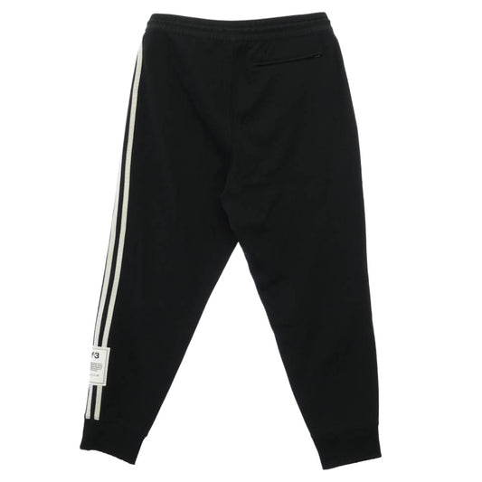 Y-3 Yohji Yamamoto ワイスリー ヨウジヤマモト 21SS H16342 M 3 STP CUFFED TRKPNT スリーストライプ カフド トラックパンツ ブラック系 S【中古】