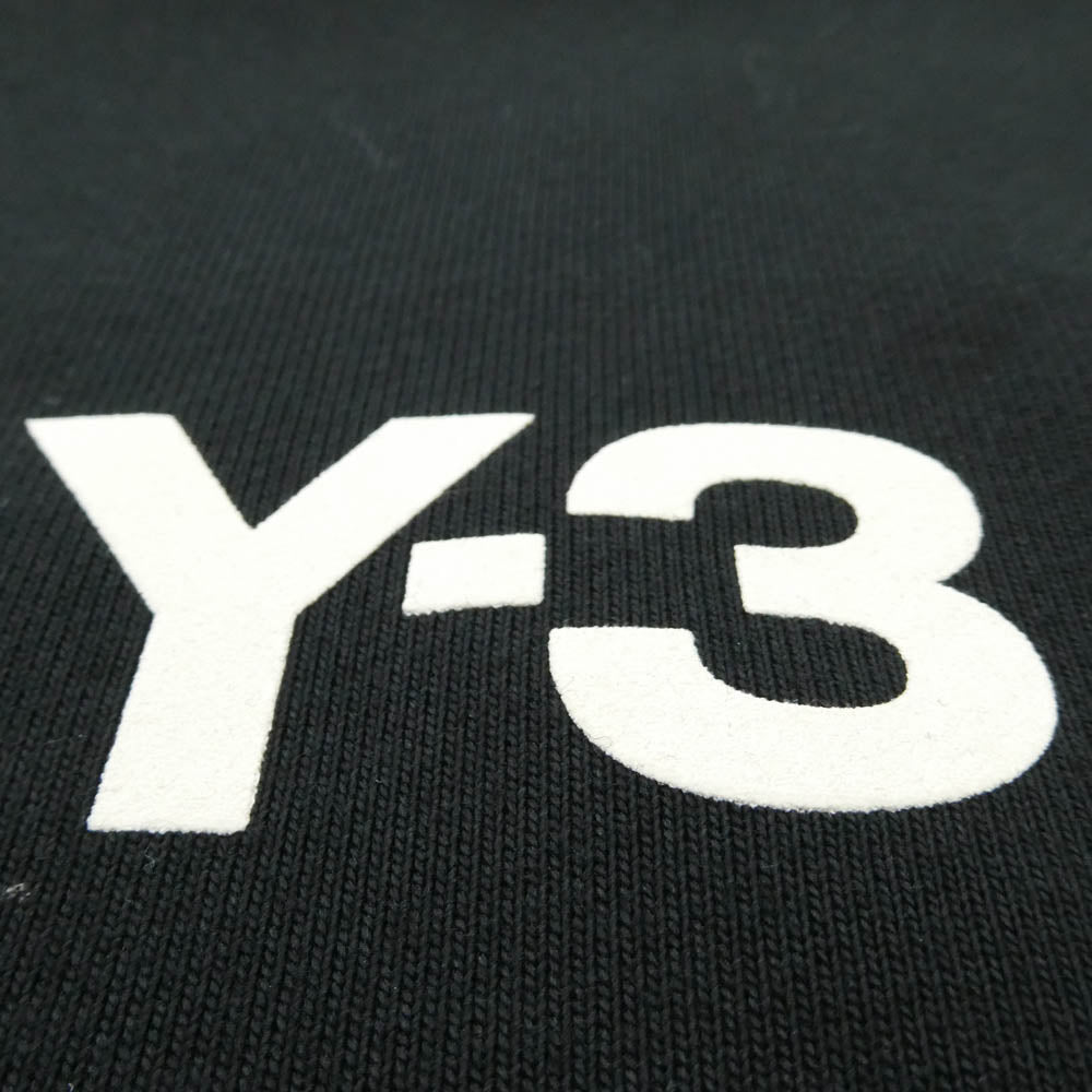 Y-3 Yohji Yamamoto ワイスリー ヨウジヤマモト 25SS JN4881 GRAPHIC SWEAT CREW グラフィック ロゴ スウェット ブラック系 ホワイト系 M【中古】
