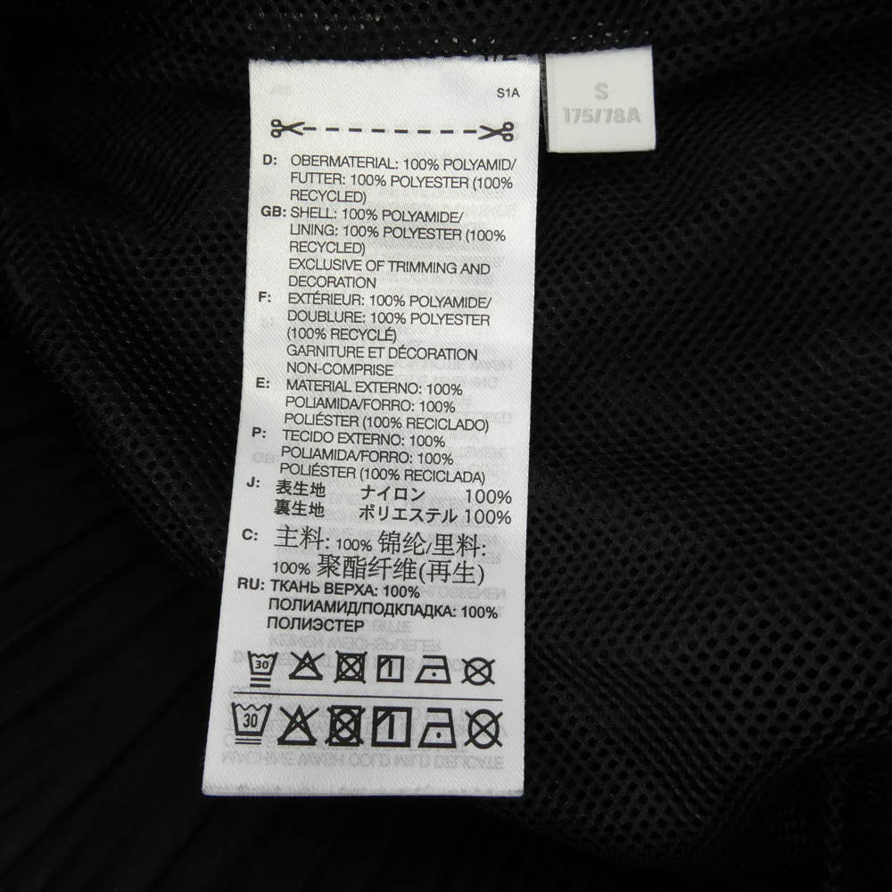 Y-3 Yohji Yamamoto ワイスリー ヨウジヤマモト JD5998 3-Stripes Nylon Shell Pants ストライプ ナイロン シェル パンツ ブラック系 ホワイト系 S【中古】