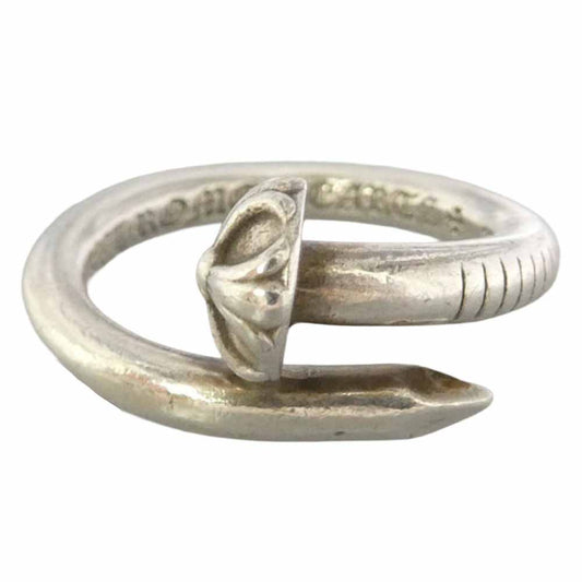 CHROME HEARTS クロムハーツ（原本無） NAIL CRSBALL ネイル クロスボール リング シルバー系 12.5号【中古】
