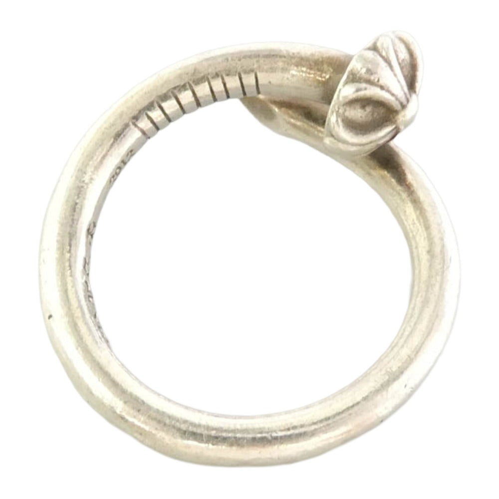 CHROME HEARTS クロムハーツ（原本無） NAIL CRSBALL ネイル クロスボール リング シルバー系 12.5号【中古】